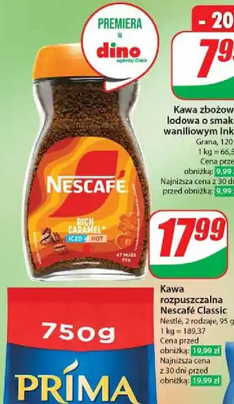 Dino Kawa Nescafe Rich Caramel oferta