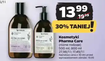 Netto Mydło w płynie bawełna i mocznik Vis Plantis Pharma Care oferta