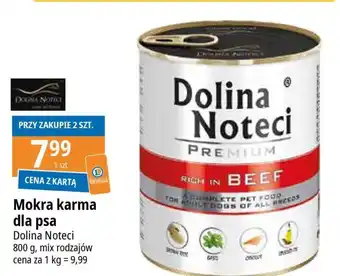 E.Leclerc Karma dla dorosłych psów bogata w wołowinę Dolina Noteci Premium oferta