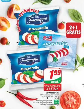 Dino Mozzarella light Formagia oferta