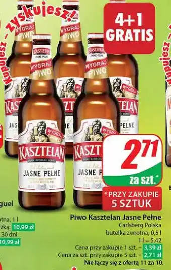 Piwo Kasztelan Jasne Pełne