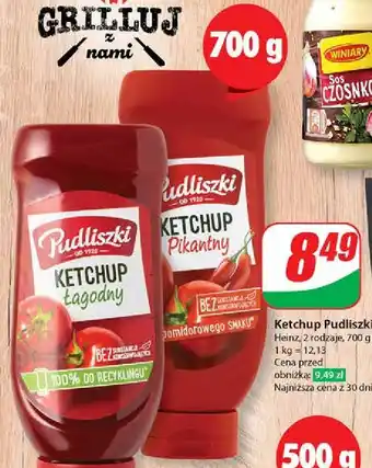 Dino Ketchup pikantny Pudliszki oferta