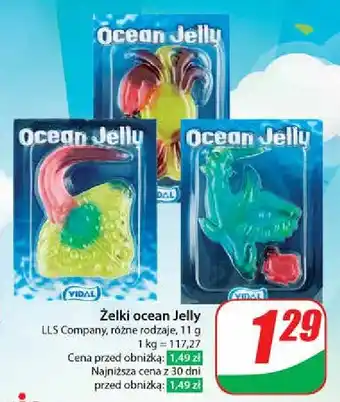 Dino Żelki ocean jelly Vidal oferta