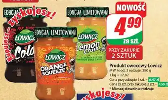 Dino Dżem owocowy z wiśni nutą coli Łowicz oferta