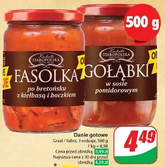 Dino Gołąbki w sosie pomidorowym Kuchnia Staropolska oferta
