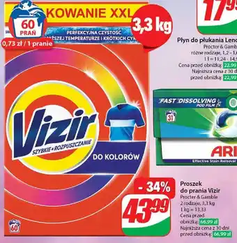 Dino Proszek do prania kolorów Vizir oferta