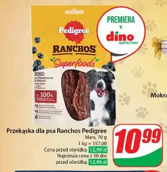 Dino Przysmak dla psa originals wołowina Pedigree Ranchos oferta