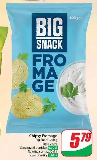 Dino Chipsy fromage Big Snack oferta