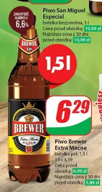 Dino Piwo Brewer Extra Mocne oferta