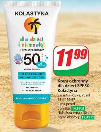 Dino Krem dla dzieci spf 50 Kolastyna Kids oferta