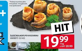 Selgros Śledź Hit oferta