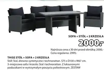 JYSK Zestaw mebli oferta