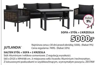 JYSK Zestaw mebli Jutlandia oferta