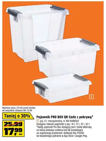 OBI Pojemnik oferta
