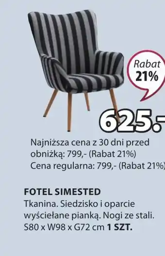 JYSK Fotel S! oferta