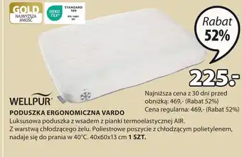 JYSK Poduszka ergonomiczna Wellpur oferta