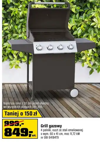 OBI Grill oferta