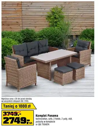 OBI Zestaw mebli ogrodowych oferta