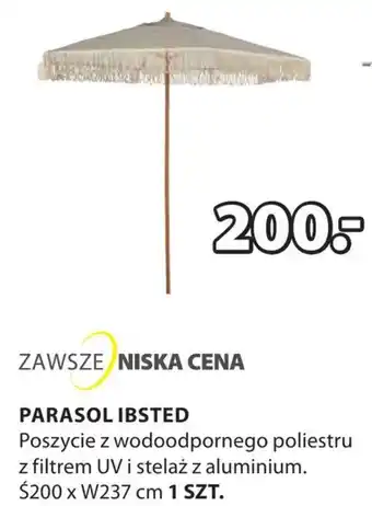 JYSK Parasol oferta