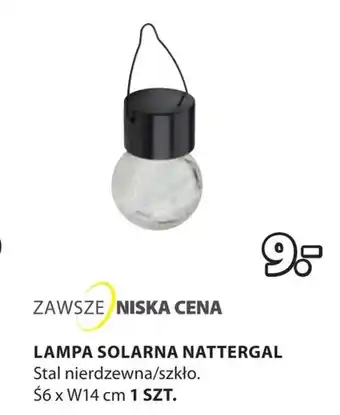 JYSK Lampa solarna oferta