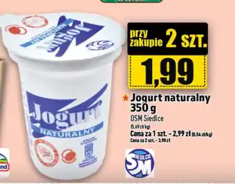 Topaz Jogurt naturalny OSM Siedlce oferta