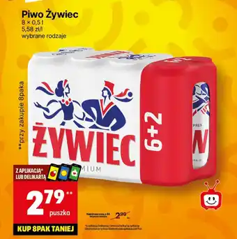 Delikatesy Centrum Piwo Żywiec oferta