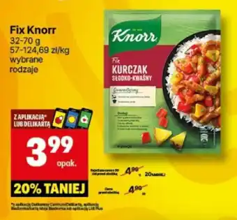 Delikatesy Centrum Fix Knorr oferta