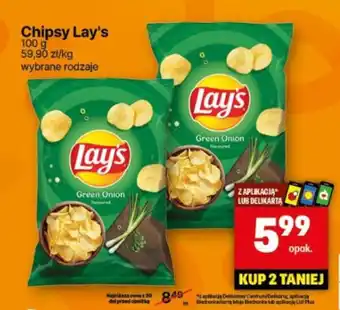 Delikatesy Centrum Chipsy Lay's oferta