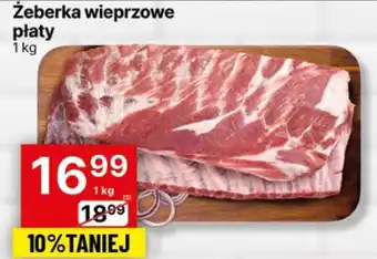 Delikatesy Centrum Żeberka wieprzowe płaty oferta