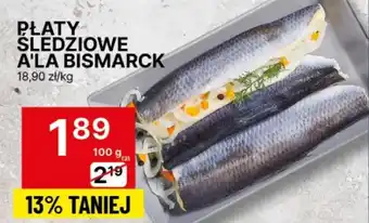 Delikatesy Centrum Płaty śledziowe A'LA Bismarck oferta