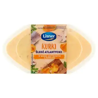 Netto Lisner Śledź atlantycki w sosie grzybowym z kurkami 280 g oferta
