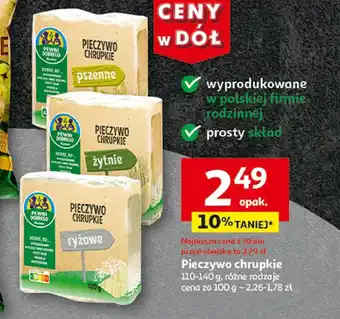 Auchan Pieczywo chrupkie oferta