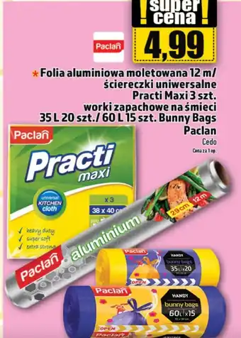 Topaz Worki na śmieci Paclan oferta