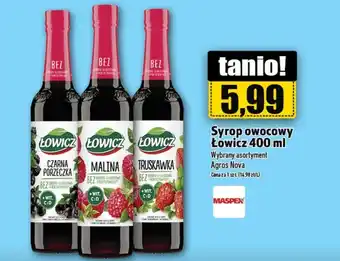 Topaz Syrop owocowy Łowicz oferta
