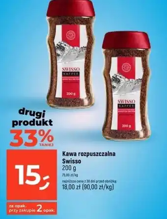 Dealz Kawa rozpuszczalna Swisso oferta