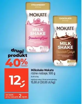 Dealz Shake mleczny Mokate oferta