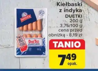 Carrefour Kiełbaski Indykpol oferta