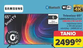 Carrefour Telewizor Samsung oferta