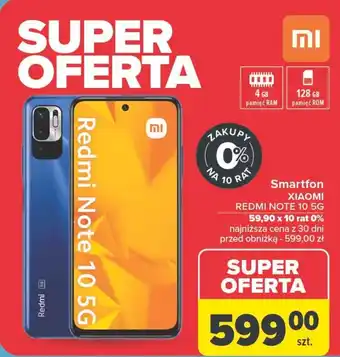 Carrefour Smartfon Xiaomi oferta