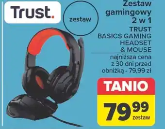 Carrefour Zestaw gamingowy Trust oferta