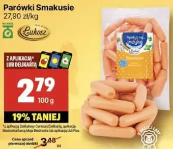 Delikatesy Centrum Parówki Smakusie 100g oferta