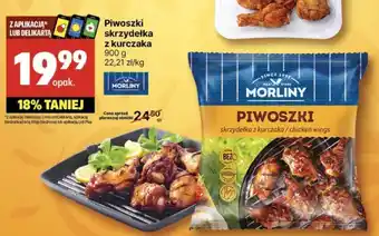 Delikatesy Centrum MORLINY Piwoszki skrzydełka z kurczaka 900 g oferta