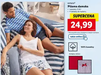 Lidl esmara Piżama damska oferta