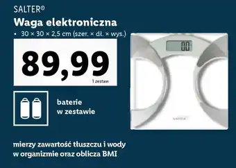 Lidl SALTER Waga elektroniczna oferta