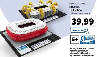 UEFA EURO 2024 Stadion z klocków