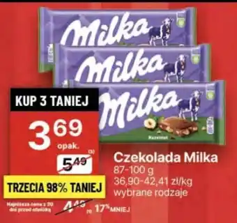 Delikatesy Centrum Czekolada Milka 87-100 g oferta