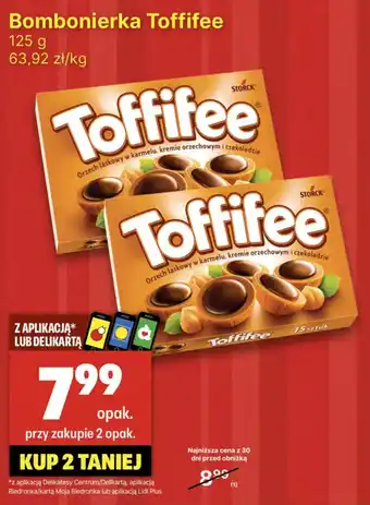 Delikatesy Centrum Bombonierka Toffifee 125g oferta