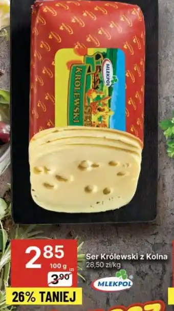 Delikatesy Centrum Ser Królewski z Kolna 100g oferta