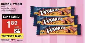 Delikatesy Centrum Baton E. Wedel 40-47g oferta