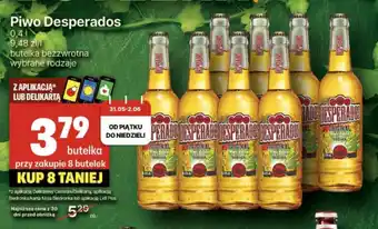 Delikatesy Centrum Piwo Desperados 0,4l oferta